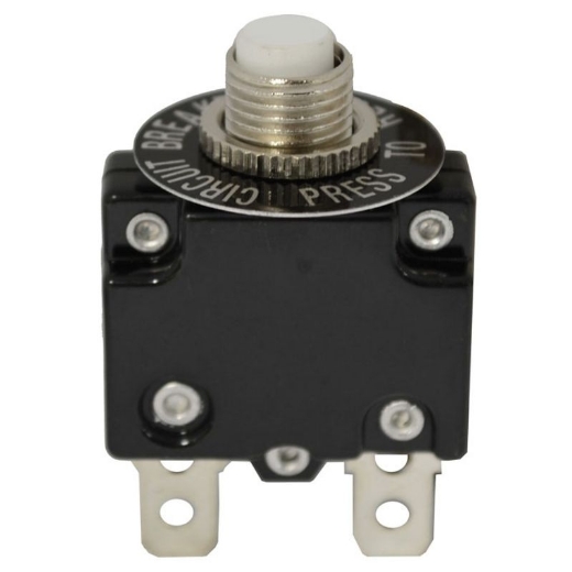 Picture of LV AUTOMOTIVE CIRCUIT BREAKER MANUAL RESET 15A 32VDC PANEL MOUNT