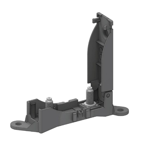 Picture of MEGA FUSE HOLDER PANEL MOUNT 500 AMP WITH M8 STUDS AND HINGED COVER