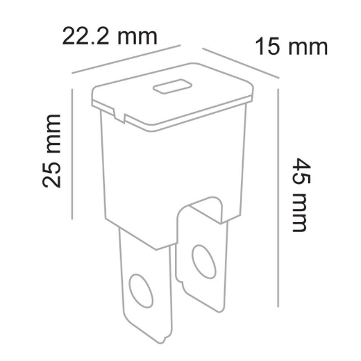 Picture of 60AMP MALE FUSIBLE LINK