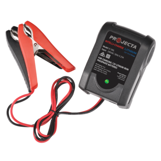 Picture of 12V 1AH PROJECTA AUTOMATIC 5 STAGE LITHIUM BATTERY CHARGER