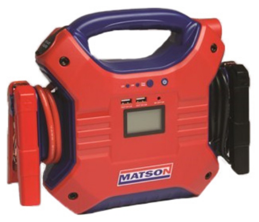 Picture of MATSON PORTABLE LITHIUM JUMPSTART UNIT 12/24V 35000MAH