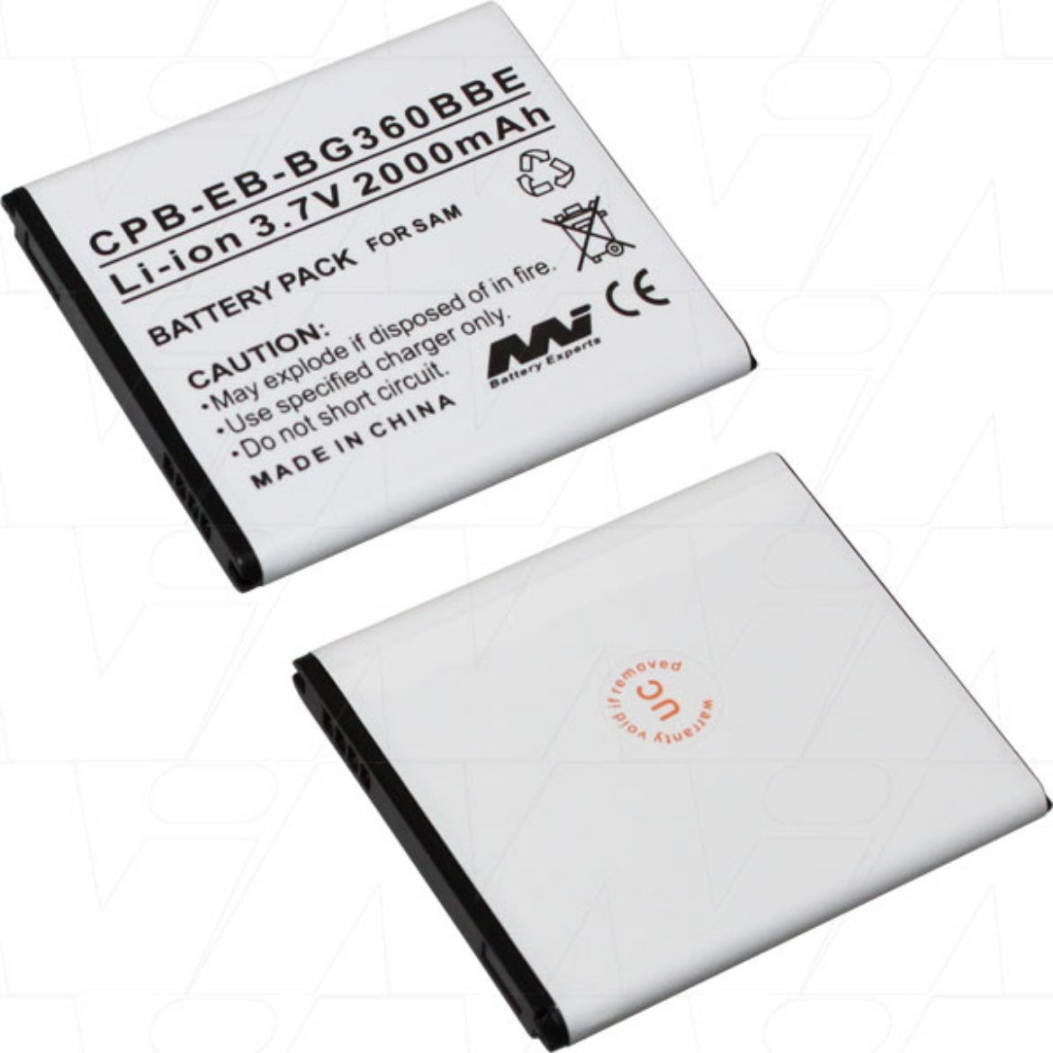 Picture of CPB-EB-BG360BBE-BP1 SAMSUNG GALAXY CORE PRIME 3.7V 2000MAH LI-ION BATTERY