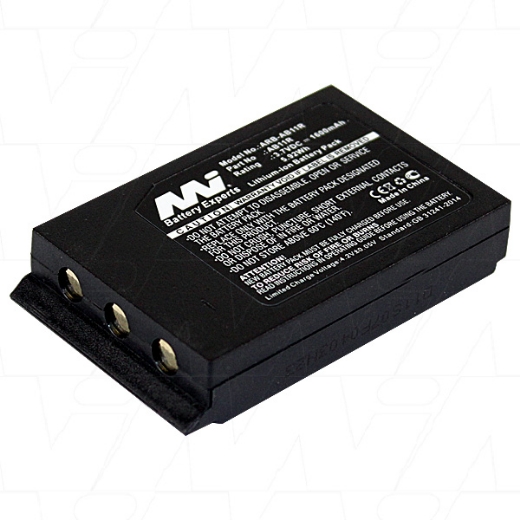 Picture of ARB-AB11R AUTEC CRANE REMOTE BATTERY 3.7V 1.6AH 5.9Wh LITHIUM ION