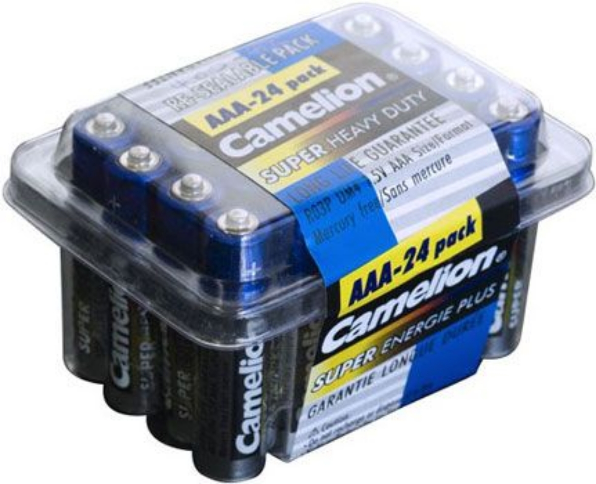 Picture of CAMELION BULK AAA - ZINC CARBON SUPER HEAVY DUTY BATTERIES