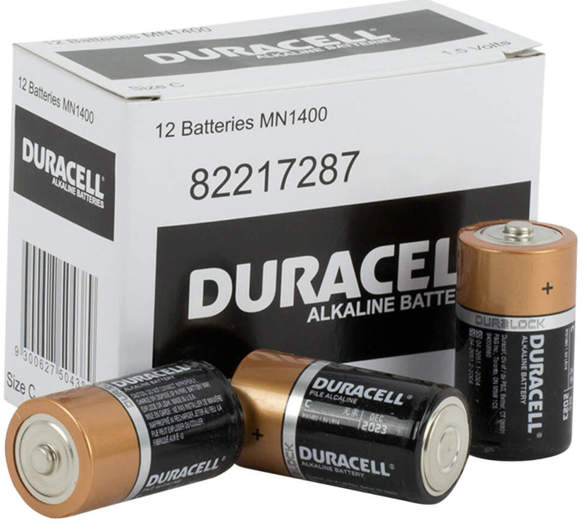 Picture of DURACELL BULK C ALKALINE BATTERY