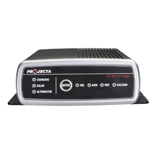 Picture of PROJECTA DC-DC 9-32V 45AMP 3 STAGE INTELLI-CHARGE DEEP CYCLE DUAL DC/SOLAR BATTERY CHARGER