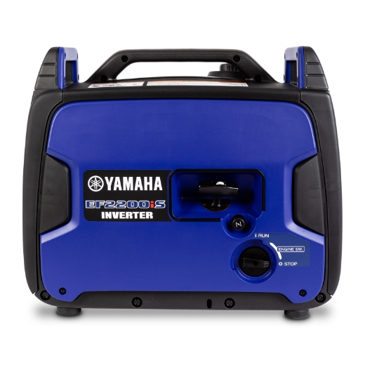 Picture of GENERATOR YAMAHA 2.2KVA MAX 1.8VA RATED OUTPUT INVERTER TRUE SINE WAVE, WITH TRI HANDLE FOR EASIER CARRYING 4 STROKE OHC PETROL ENGINE, SINGLE PHASE, RECOIL START, FUEL TANK CAPACITY 4.7L WITH 10.5HRS AT 25%LOAD & 4.2HRS AT FULL LOAD, NOISE LEVEL - 63dB AT FULL LOAD