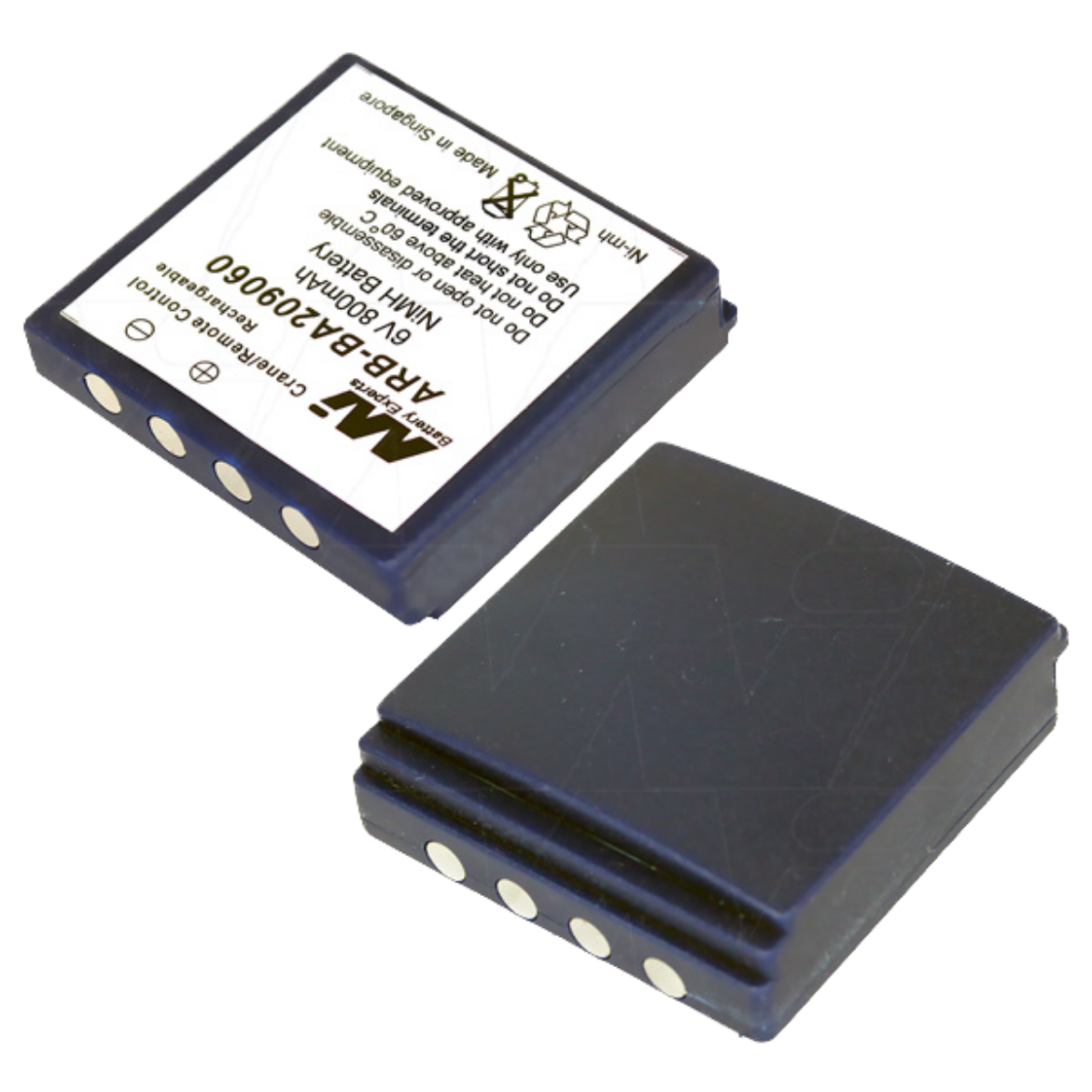 Picture of ARB-BA209060 CRANE REMOTE BATTERY 6V 800MAH NI-MH