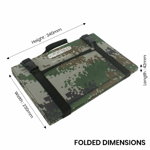 Picture of 40W 12V MONOCRYSTALLINE SOLAR MODULE FOLDABLE KIT - SR PORTABLES
