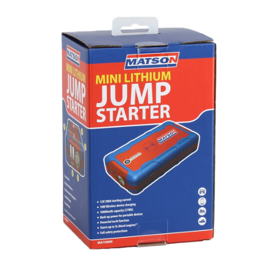 Picture of MATSON COMPACT LITHIUM JUMP STARTER 12V 10000MAH
