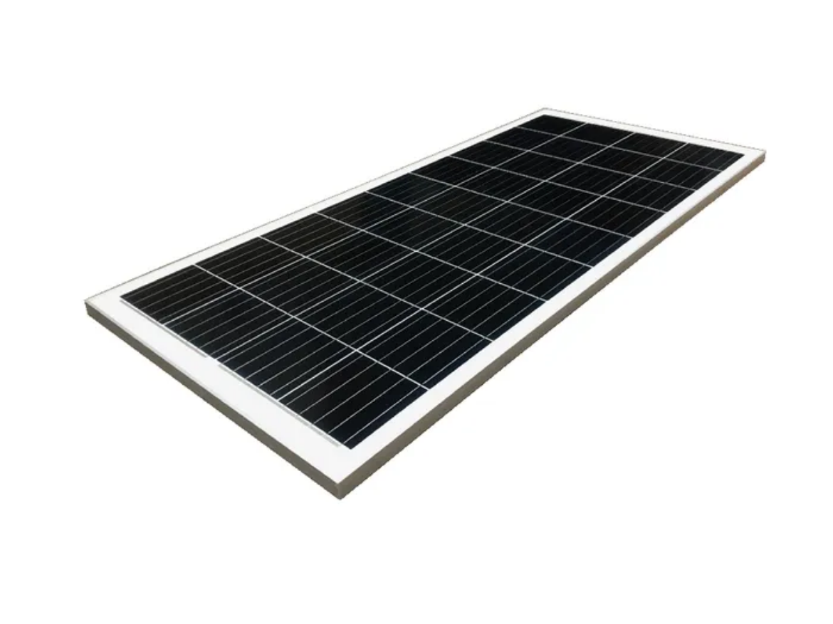 Picture of VOLTECH 220W 12V 12.96 AMPS/HR SOLAR MODULE WITH J-BOX & MC4 CONNECTORS *CURRENT FRAME SIZE - 1550L X 710W X 30D*
