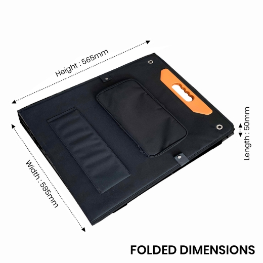 Picture of 200W 12V MONOCRYSTALLINE SOLAR MODULE FOLDABLE KIT - SR PORTABLES