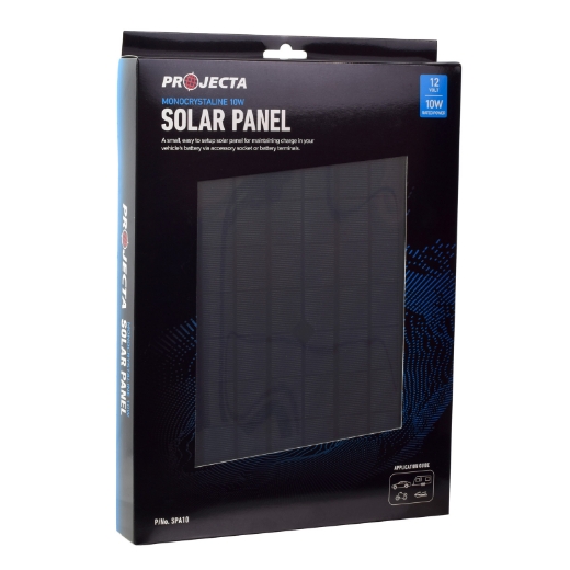 Picture of PROJECTA 10W 12V MONOCRYSTALLINE SOLAR MAINTAINER