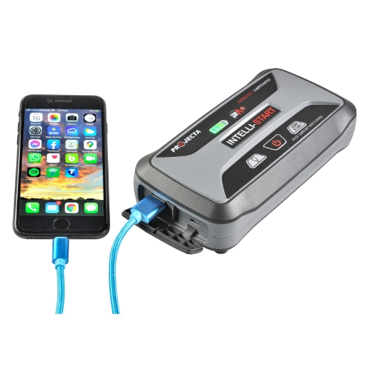 Picture of 12V 900A PROJECTA INTELLI-START EMERGENCY LITHIUM JUMP STARTER & POWER BANK