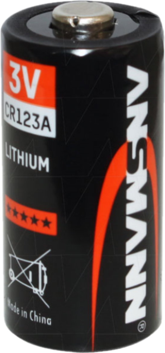 Picture of CR123A ANSMANN 3V LITHIUM PHOTO BATTERY - BULK