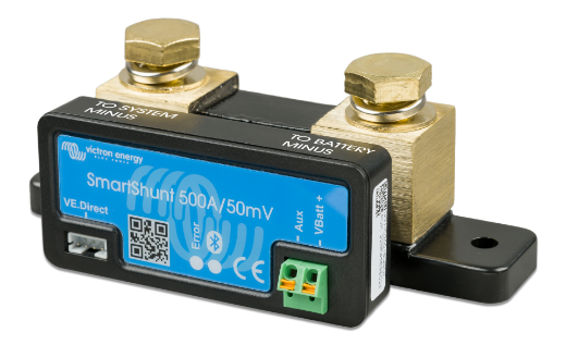 Picture of VICTRON BATTERY MONITOR SMART SHUNT 500AH/50mV - BLUETOOTH COMPATIBLE