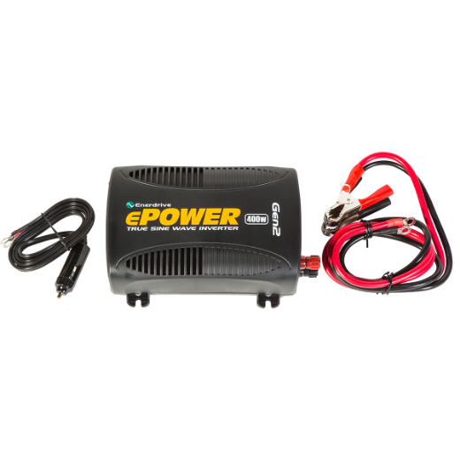 Picture of 12V 400W ENERDRIVE EPOWER PURE SINE WAVE INVERTER GEN2