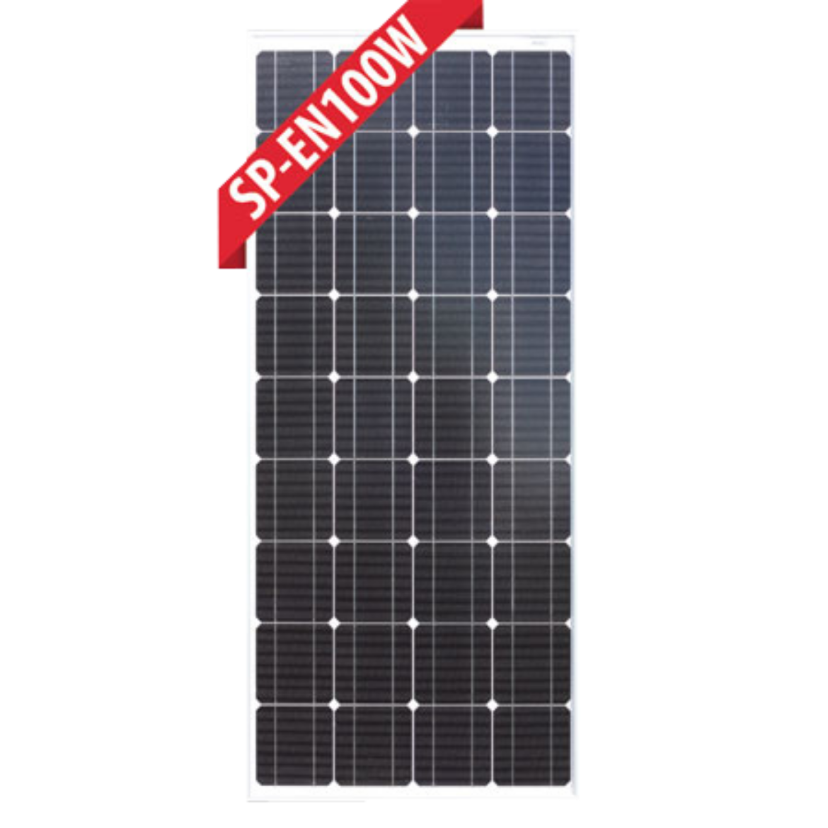 Picture of ENERDRIVE 12V 100W 5.69A FIXED MONOCRYSTALLINE SOLAR PANEL