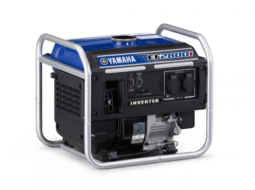 Picture of GENERATOR YAMAHA 2.8KVA MAX 2.5KVA RATED OUTPUT INVERTER TRUE SINE WAVE, 4 STROKE 171cc OHC PETROL ENGINE, SINGLE PHASE, RECOIL START, FUEL TANK CAPACITY 11.2L WITH 17HRS AT 25%LOAD & 7.7HRS AT FULL LOAD, NOISE LEVEL - 67dB AT FULL LOAD
