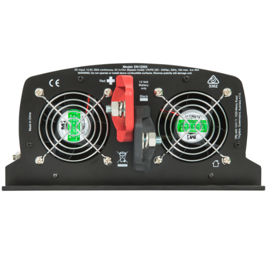 Picture of 12V 2600W ENERDRIVE EPOWER PURE SINE WAVE INVERTER WITH RCD & AC TRANSFER SWITCH