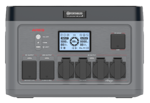 Picture of ARES 2060WH PORTABLE LITHIUM SOLAR GENERATOR (LITHIUM POWER BANK) - SR PORTABLES (AUSTRALIAN MADE)