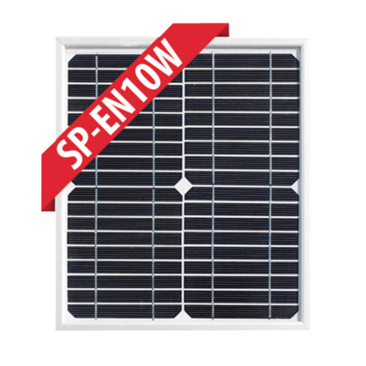 Picture of ENERDRIVE 12VOLT 10W 0.60A (IMP) MONOCRYSTALLINE SOLAR PANEL