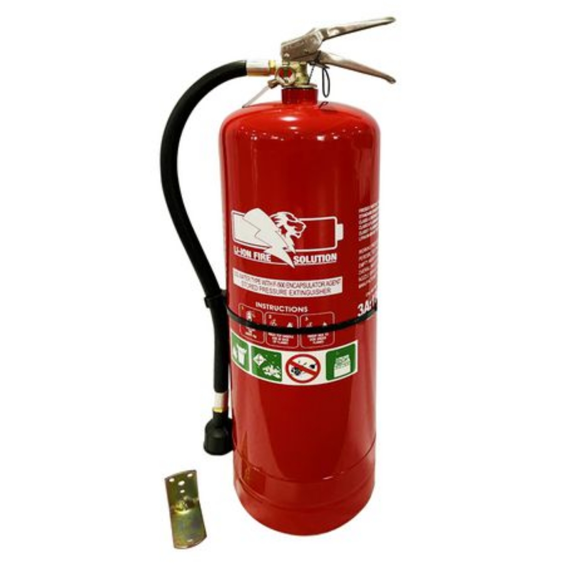 Picture of ENCAPSULATED LITHIUM FIRE EXTINGUISHER 9 LITRE -- (SEE INSTRUCTIONS FOR USER INSTRUCTIONS & REGULAR SERVICE CHECKS)